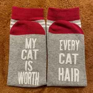 Cat lover socks